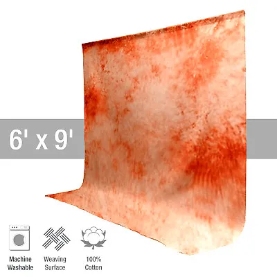 Hand Painted Tie Dye Photography Muslin Backdrop Background 6 X 9 Ft. • $24.83