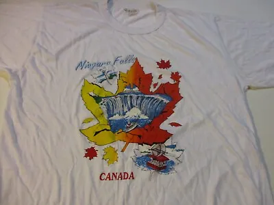 Niagara Falls Canada Vintage T-shirt Xl Maid Of The Mist Skylon Tower Aero Car • $24.99