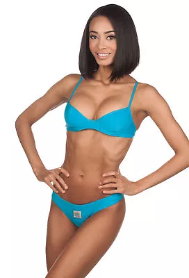$14.99 • Buy Rose Cha Junior Demi Wired Bikini Brazilian Cut Swimsuit Swimwear