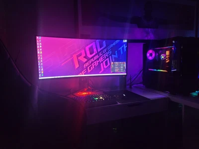 $1250 • Buy Asus ROG SWIFT PG349Q Ultrawide QHD 120hz G-SYNC IPS 34  Curved Gaming Monitor!