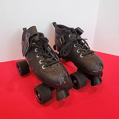 Pacer GTX-500 Quad Roller Skates Black SIZE 6 • $50