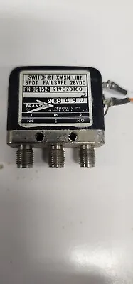 Transco 82152- 919C7010 Dow Key Relay A/B Coax Switch SMA F Connectors • $45