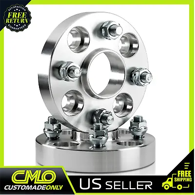 2pc 25mm (1 ) Hubcentric Wheel Spacers 4x114.3 (4x4.5) 66.1mm Bore 12x1.25 Studs • $39.95