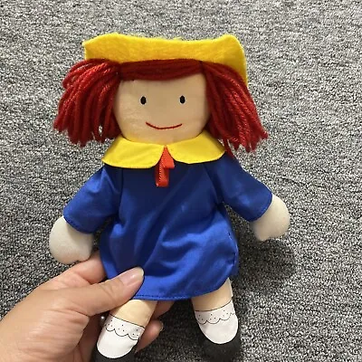 Madeline Doll Clean￼￼ Book Character Vintage 1990 Eden 9” Plush • $14