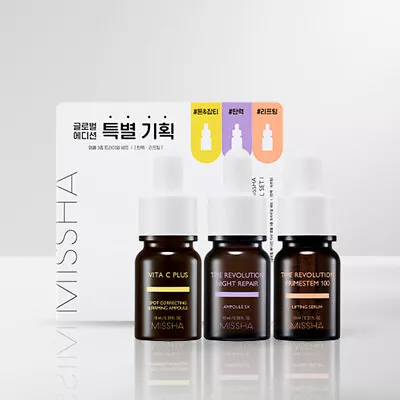 [MISSHA] Global Edition Ampoule Trial Set 1 Firming & Lifting - 1set • $18.89