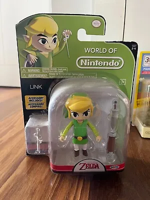 World Of Nintendo Link Legend Of Zelda Wind Waker Figure • $50