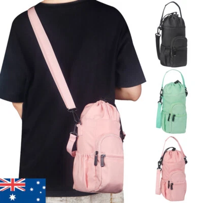$21.24 • Buy Portable Bottle Holder Pouch Waterproof Water Bottle Carrier Insulated Cup Bag