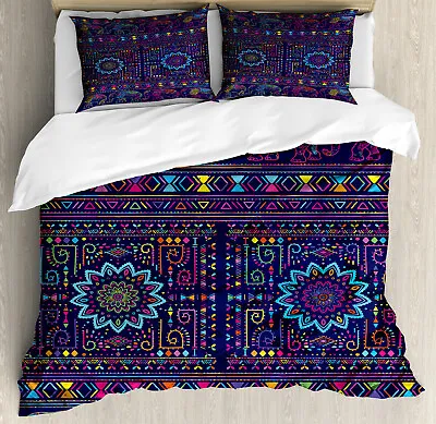 Moroccan Duvet Cover Set With Pillow Shams Middle Eastern Persia Print • $69.99