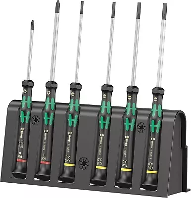 Wera 2035/6 B Micro Precision Screwdriver 6 Piece Set With Rack 05118152001 • $26.06