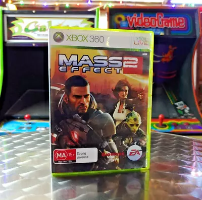 Mass Effect 2 - Microsoft Xbox 360 Game - With Manual • $6.66