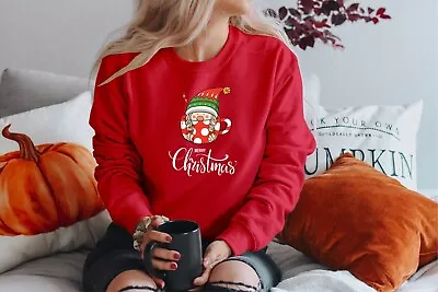 MERRY CHRISTMAS Santa Custom Christmas Unisex Gift Chrismas Cup (SWT) • £14.99