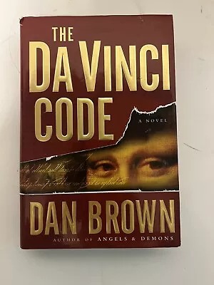 The Da Vinci Code Dan Brown True 1st Edition/ 80th Print 2003 HC/DJ • $4.99