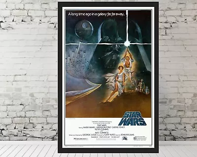 Star Wars - A New Hope - Episode IV Movie Poster - 11x17  FRAMED  Poster • $33.90