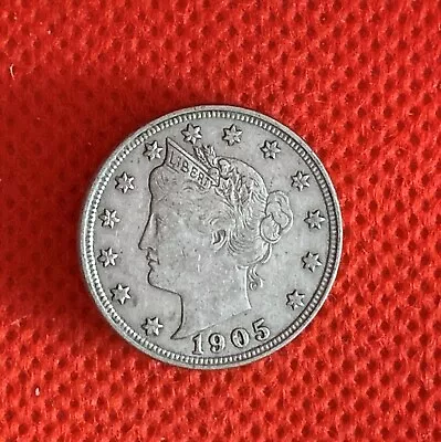 $13.90 • Buy Liberty Head V Nickel 1905-P (Lot #GLN-42a)