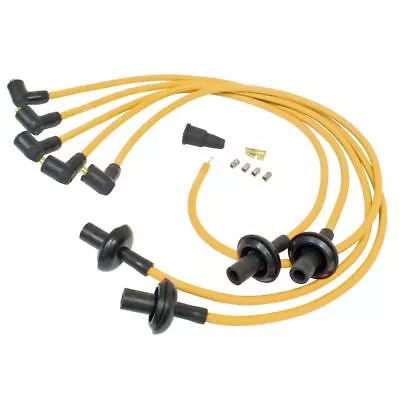 $47.95 • Buy Empi B3-5202-0 Spark Plug Ignition Wire Set Yellow Silicone 8mm Aircooled Vw Bug