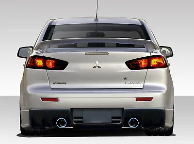 Duraflex Evo X V3 Rear Bumper Cover - 1 Piece For 2008-2017 Lancer • $395