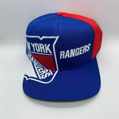 Vintage New York Rangers NHL Twins Enterprise Hat Snapback Cap New Men • $48.88