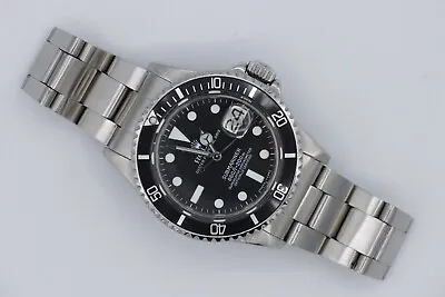 Rolex Submariner 1680 Matte Black Dial Oyster Band Stainless Steel Circa 1978 • $8999.95