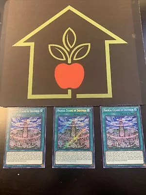 3 X Magical Citadel Of Endymion DASA-EN055 Secret Rare Playset NM Yugioh • $4.99