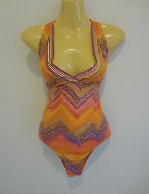 $69.90 • Buy Gorgeous Native-print Swimsuit By High-end Brand TIGERLILY Sz12 NWOT!