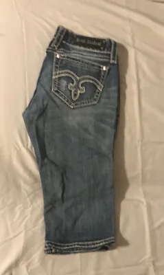 $55 • Buy Womens Rock Revival Jeans Capri Alanis Size 30