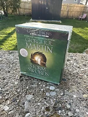 A Song Of Ice And Fire: Book Three - A Storm Of Swords Audiobook New & Sealed • $49.48