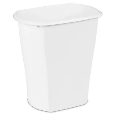 Sterilite 3 Gallon Trash Can Plastic Bathroom Or Office Trash Can White • $8.69