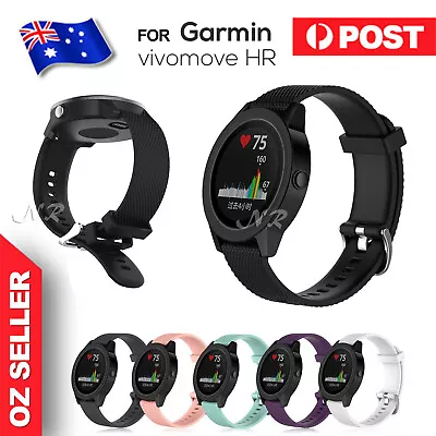 Replacement Wrist Band Silicone Band Strap For Garmin Vivomove HR / Vivoactive 3 • $6.95