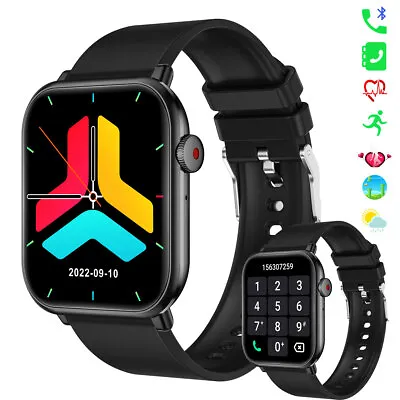 $44.99 • Buy Smart Watch Fitness Tracker Waterproof Bluetooth Call Smart Watch For Women Men
