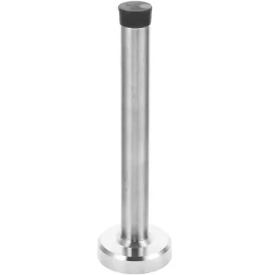 Extra Long Door Stop Small Stopper Carpet Stainless Steel Metal Floor Type • £6.96