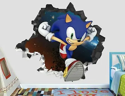 $24.46 • Buy Sonic The Hedgehog Adventure Custom Wall Decals 3D Wall Stickers Art AH121