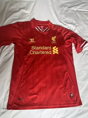 Used Liverpool Football Shirt 2013/14 - GERRARD #8 Size Medium Warrior Red • £14.99
