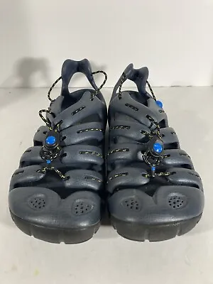 Keen Mion Blue Grey Hiking Trail Sport Sandals Men Size 9 No Foot Pad Otherwise • $44.99