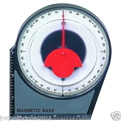 Dial Magnetic Base Angle Finder Protractor Gauge Protracter Finding Degree Gage • $8.95