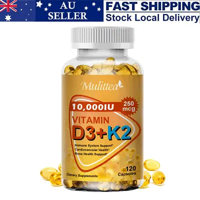 AU Vitamin K2+D3 Vitamin Supplement With BioPerine Boost Immunity & Heart Health • $24.99