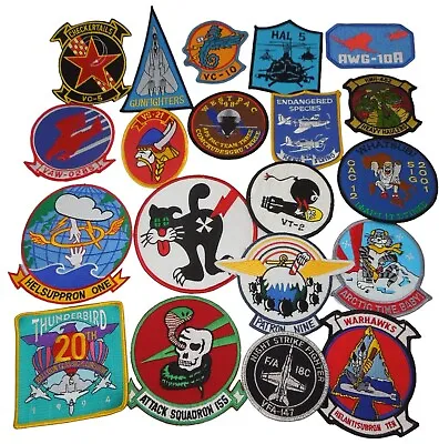 Huge Lot Of 20 Vietnam To Modern US Navy Aviation Fighter Helicopter Patches • $99.99
