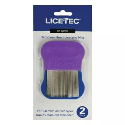 Licetec Plastic / Metal / Electric Cabled Supra / Cordless Comb Head Lice Nit • $10.88