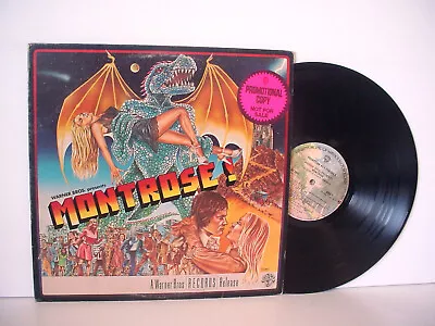 MONTROSE Warner Bros. Presents PROMO LP 1975 WB PR 2892  Promotional Ronnie • $15