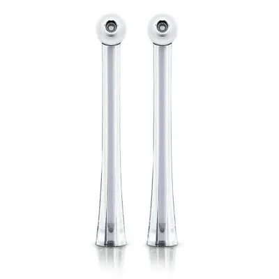 2pc Philips HX8032/05 Dental Replacement Nozzle Heads For AirFloss Ultra Silver • $23