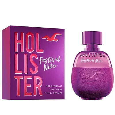 Hollister Festival Nite Womens Eau De Parfum 50ML Spray • £18