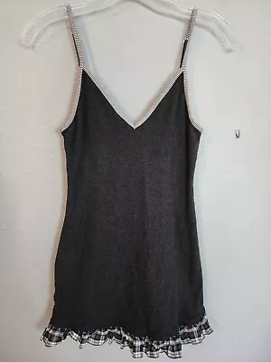 Victoria Secret Gray Tank Top With Bows Size M • $14.99
