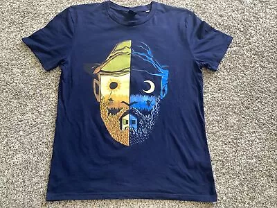 Van Gogh Museum AMSTERDAM Tee Shirt Size Large Day & Night Wheat Field • $20.62