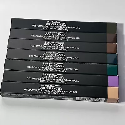 BNIB MAC *COLOUR EXCESS* Gel Pencil Eye Liner *CHOOSE!* .01oz ~ SOLD OUT SHADES! • $21