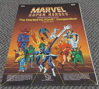 The Fantastic Four Compendium - Marvel Super Heroes Role Playing Game 6889 MA4 • $38.95