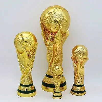 $67.99 • Buy Qatar 2022 New Resin World Cup Soccer Trophy Football Champion Award Fan Cup US