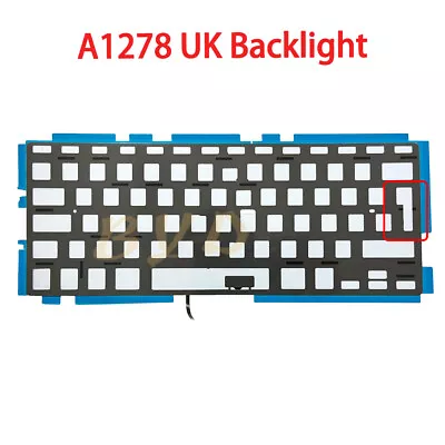 New Keyboard Backlight UK Layout For Macbook Pro 13  A1278 2008-2012 Year • $11.35