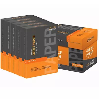 Printing Office A4 White Paper 80gsm Printer Copier 1 2 3 4 5 Reams - 500 Sheets • £7.95