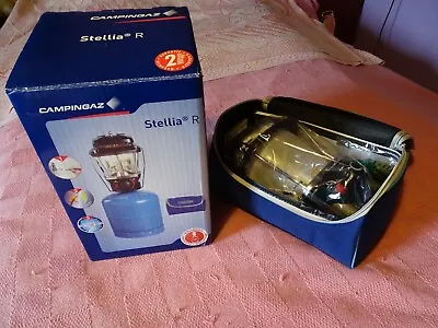 Campingaz Stellia R Large Butane Gas Camping Lamp Twin Mantle Auto Ignition 907 • £35