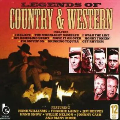 Various Artists : Legends Of Country And Western [12 Cd Box Set] CD Box Set • £24.99
