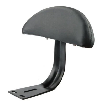 $25.49 • Buy Motorcycle Scooter Rear Backrest Comfort Pad Passenger Seat Cushion Cover PU Kit